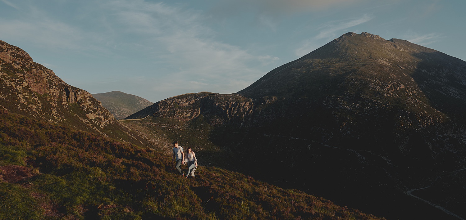 mourne mountains engagement photos