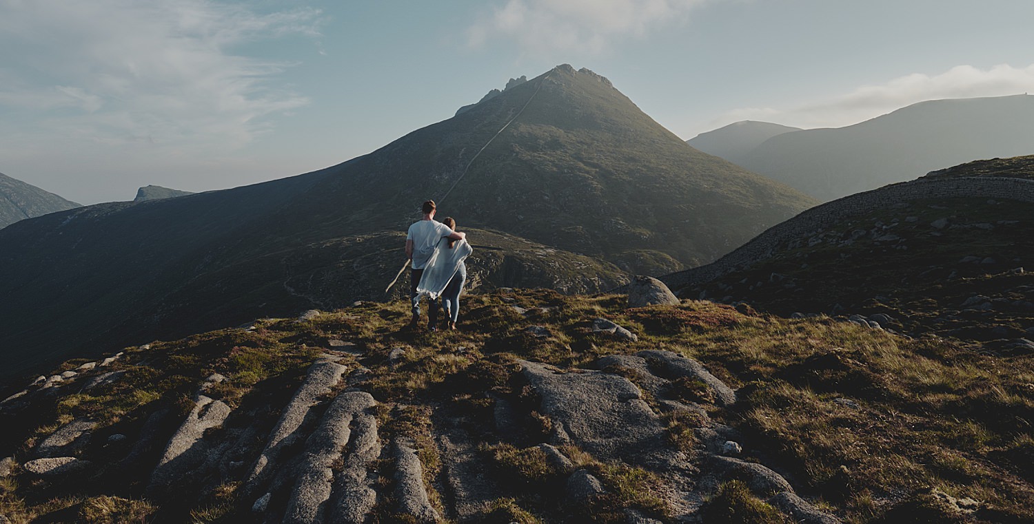 mourne mountains engagement photos