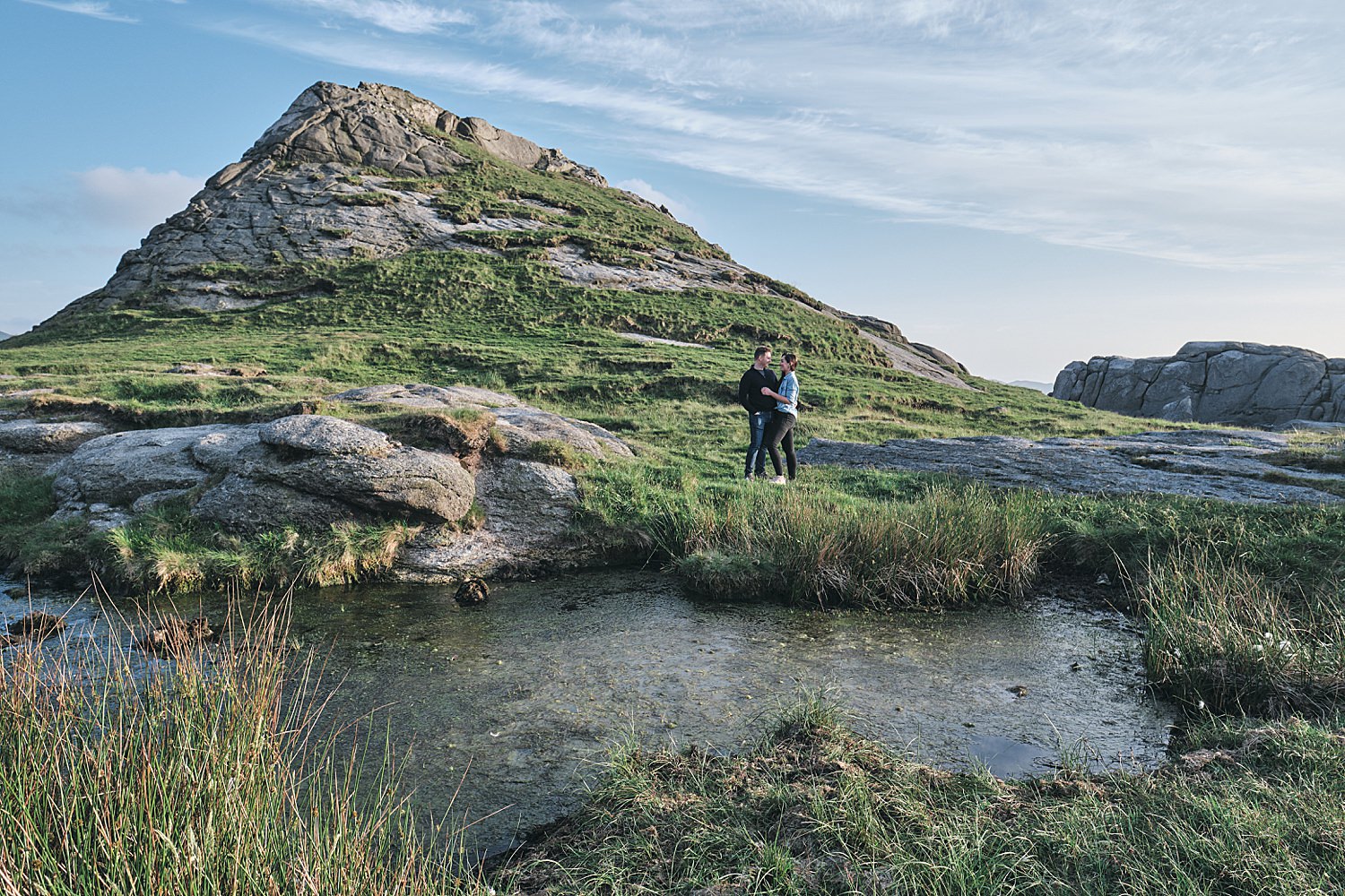 mourne mountains engagement photos