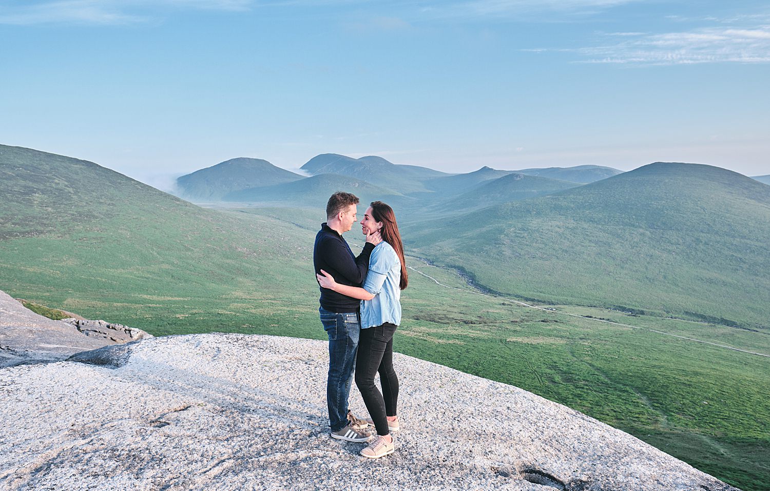 mourne mountains engagement photos