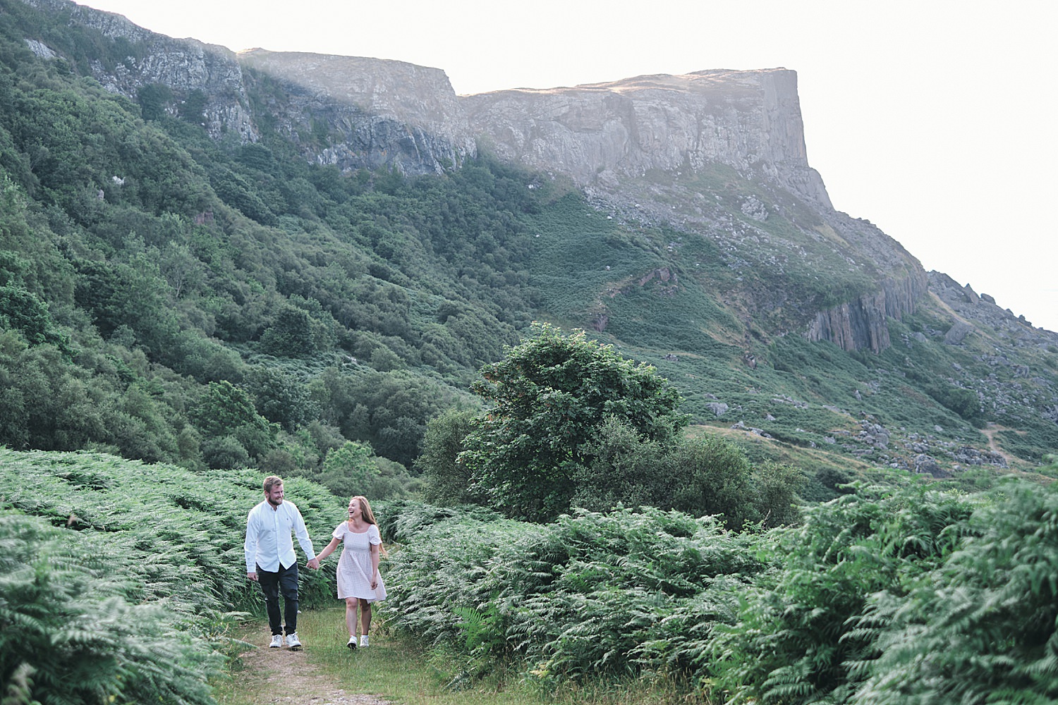 mourne mountains engagement photos