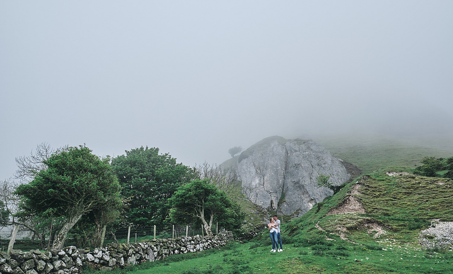 causeway coast engagement photos