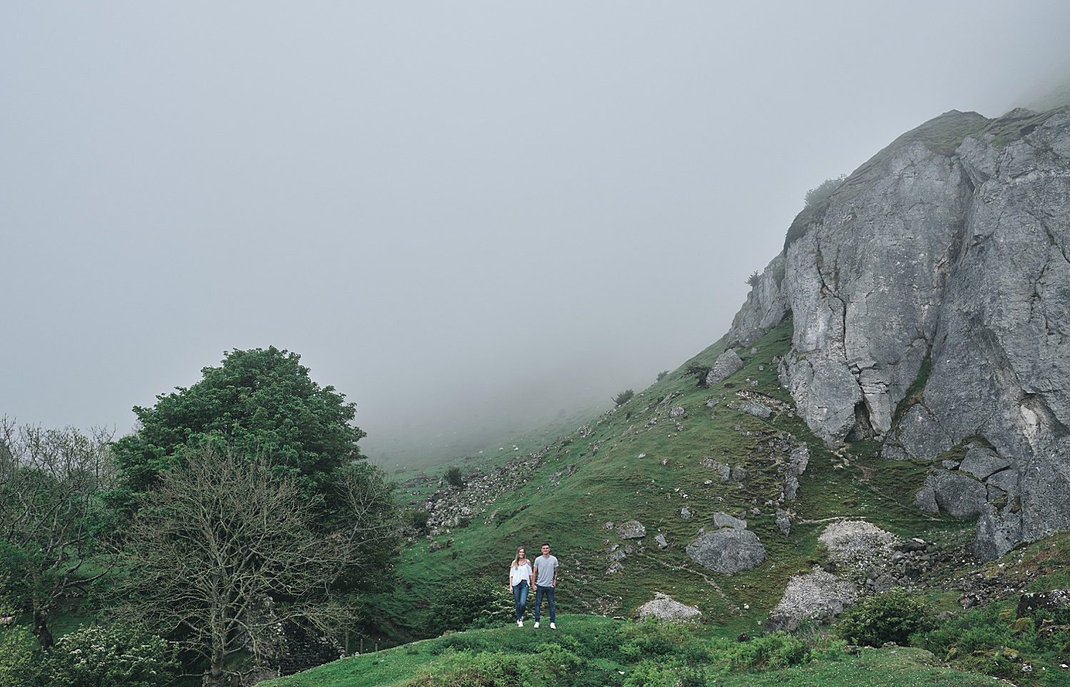 causeway coast engagement photos