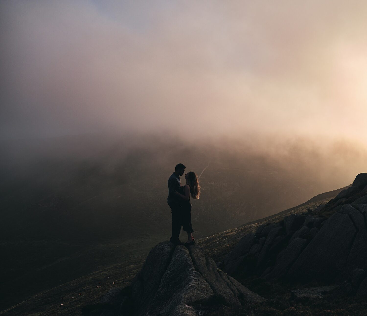 mourne mountains engagement photographer