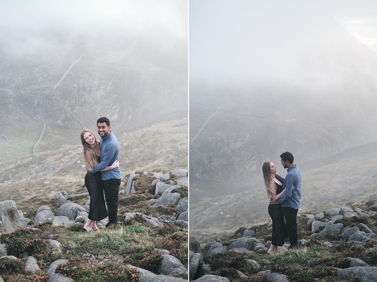 mourne mountains engagement photographer