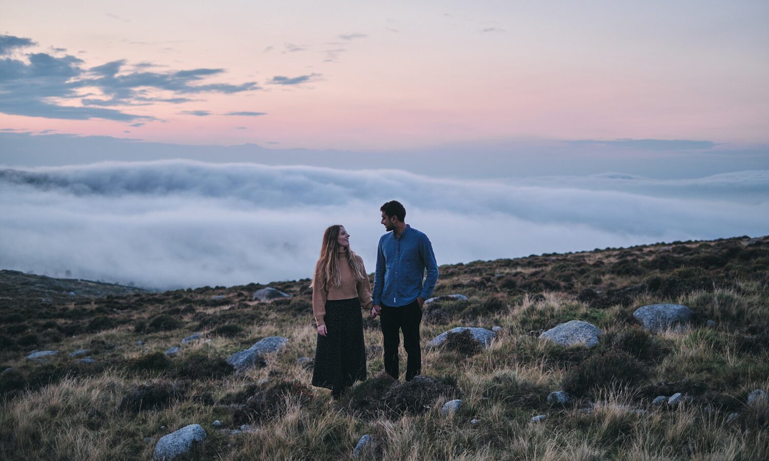 mourne mountains engagement photographer